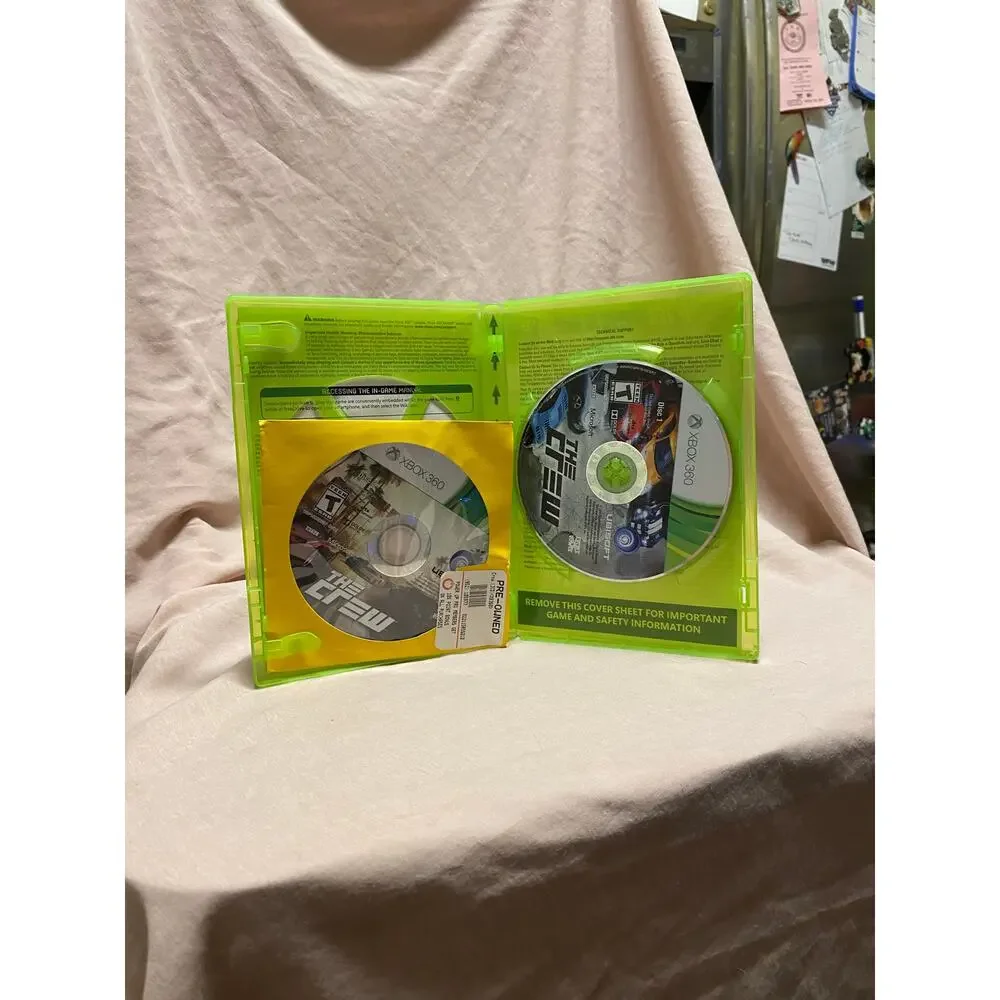 The Crew (Microsoft Xbox 360, 2014) No Manual